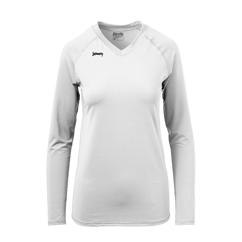 N8030W Soffe Intensity Women's Vee Neck Long Sleeve N8030W Soffe Intensity Women's Vee Neck Long Sleeve
