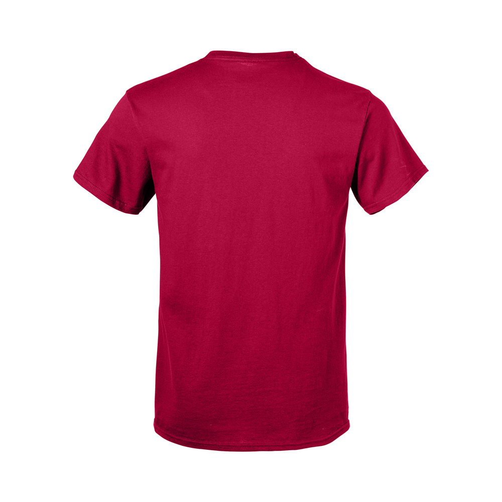 M305US Soffe Adult Midweight Cotton Tee - Made in the USA - Back Image