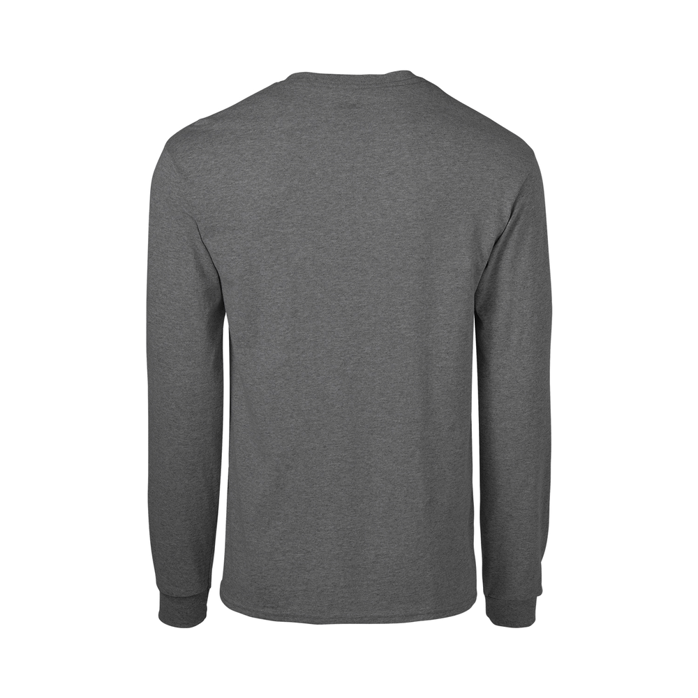 M375 Soffe Adult Long Sleeve Tee - Back Image