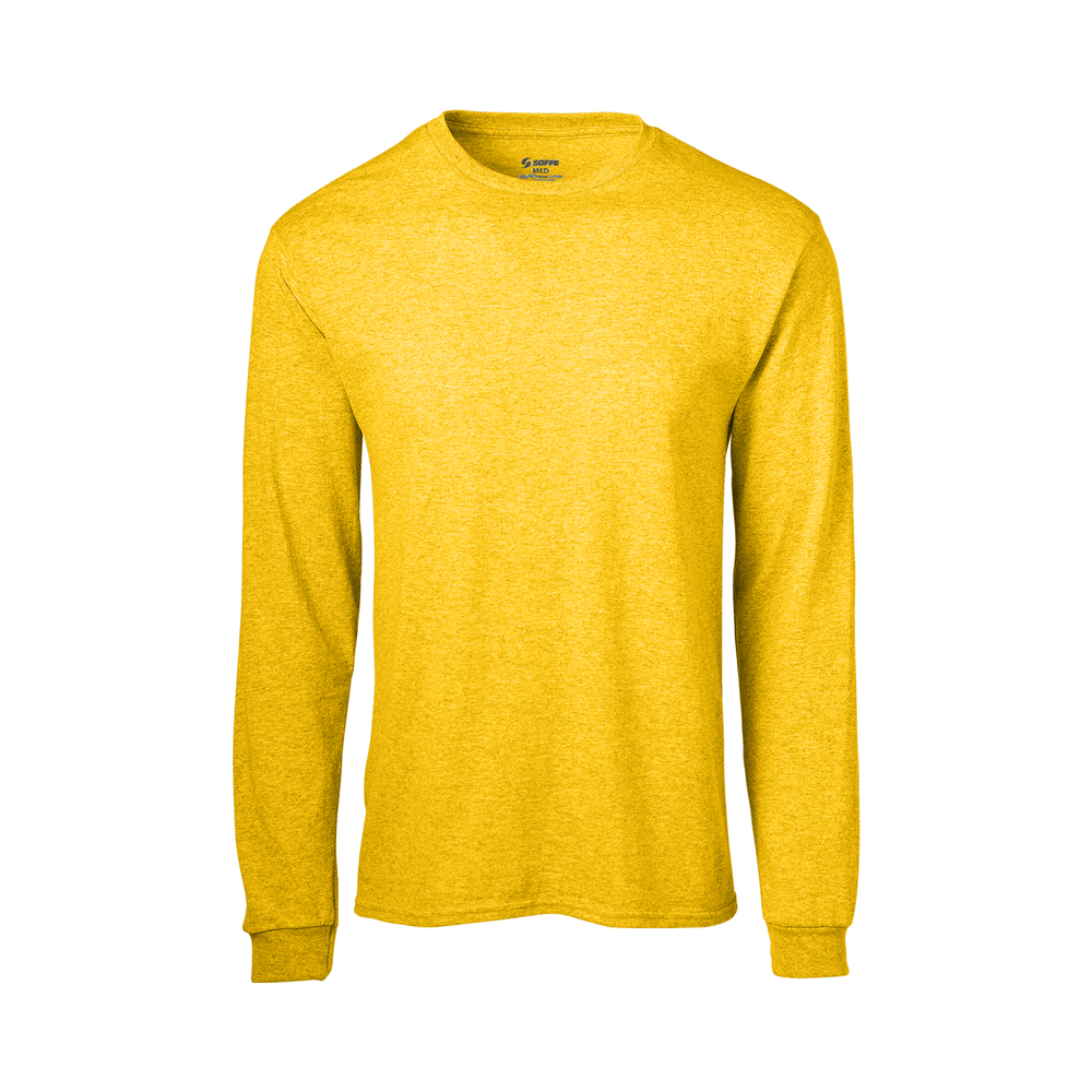 M375 Soffe Adult Long Sleeve Tee