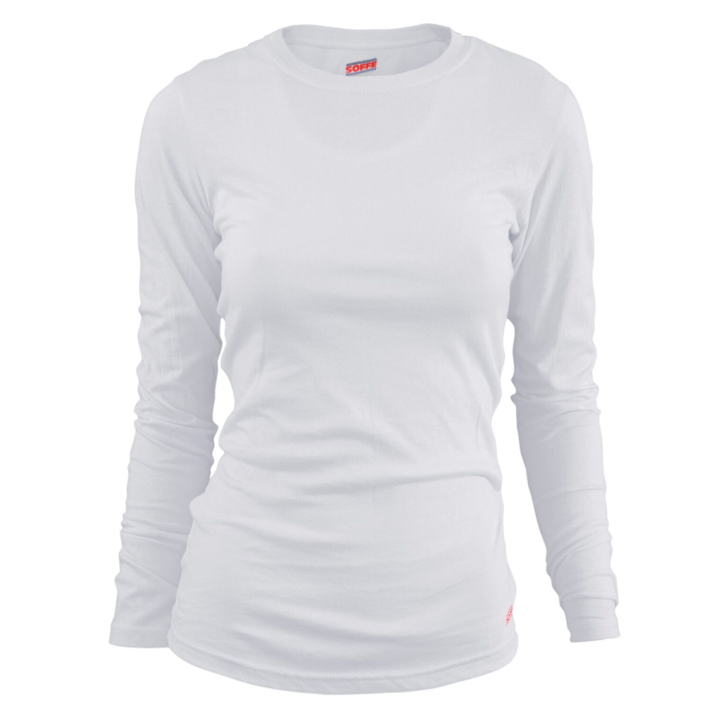 S6562VP Soffe Juniors Long Sleeve Crew