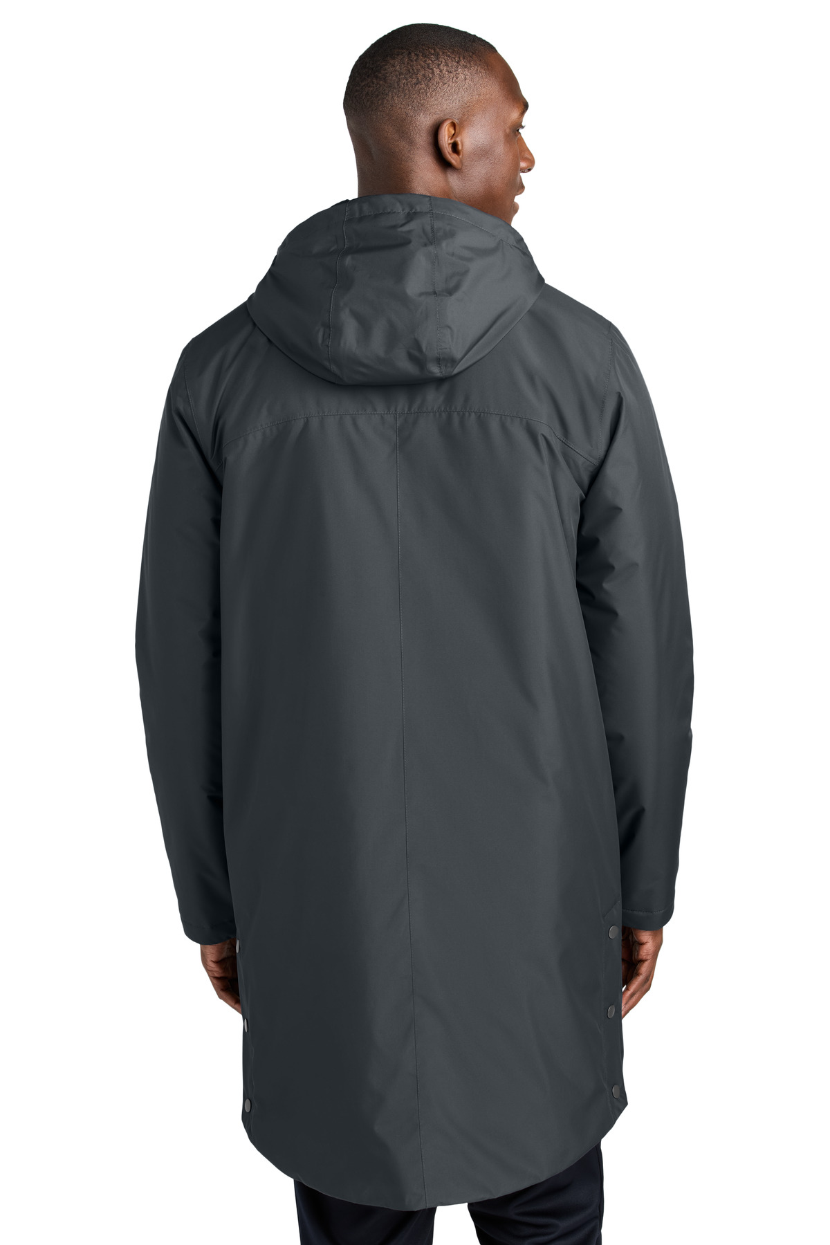 JST55 Sport-Tek Waterproof Insulated Sideline Parka - Back Image