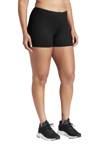 LST475 Sport-Tek Ladies Interval 3 Short - Back Image