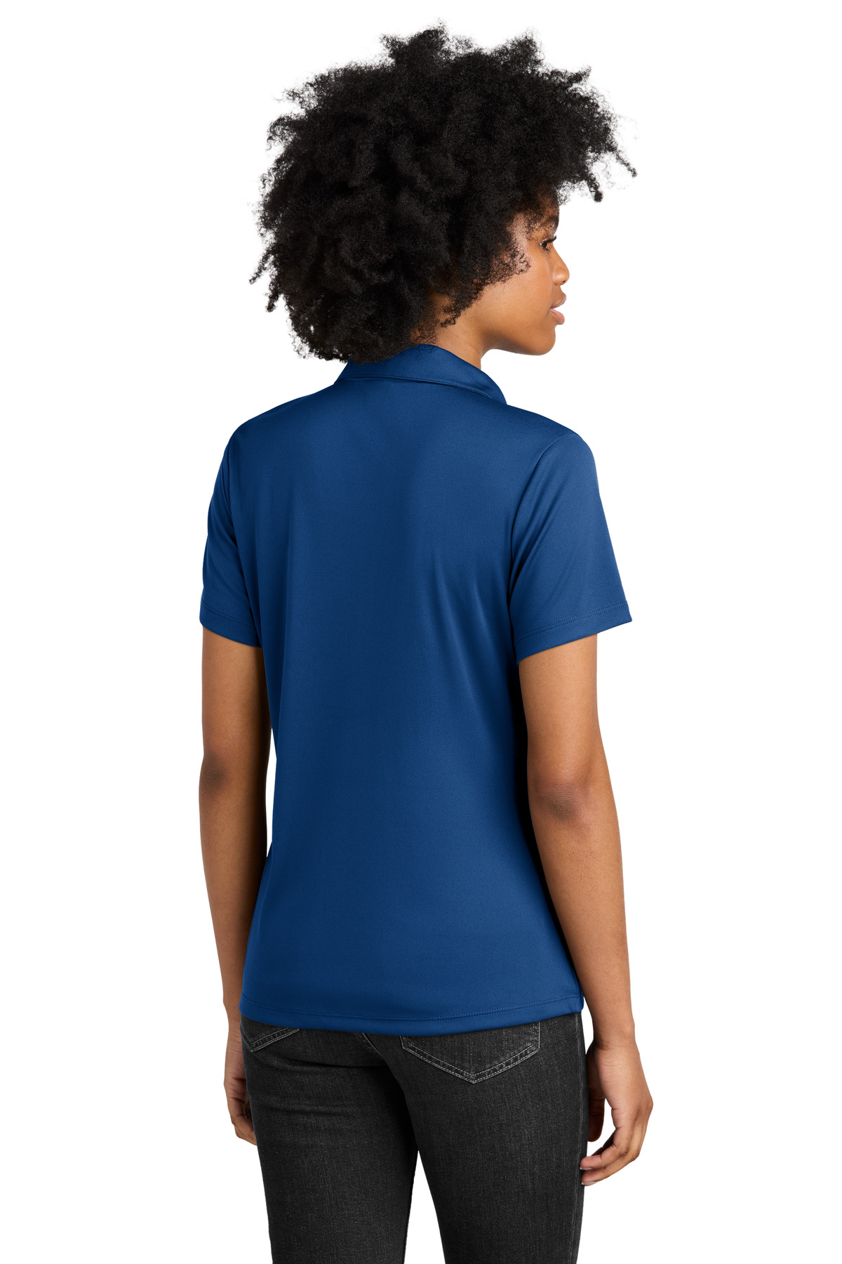 LST550 Sport-Tek Ladies PosiCharge Competitor Polo. - Back Image