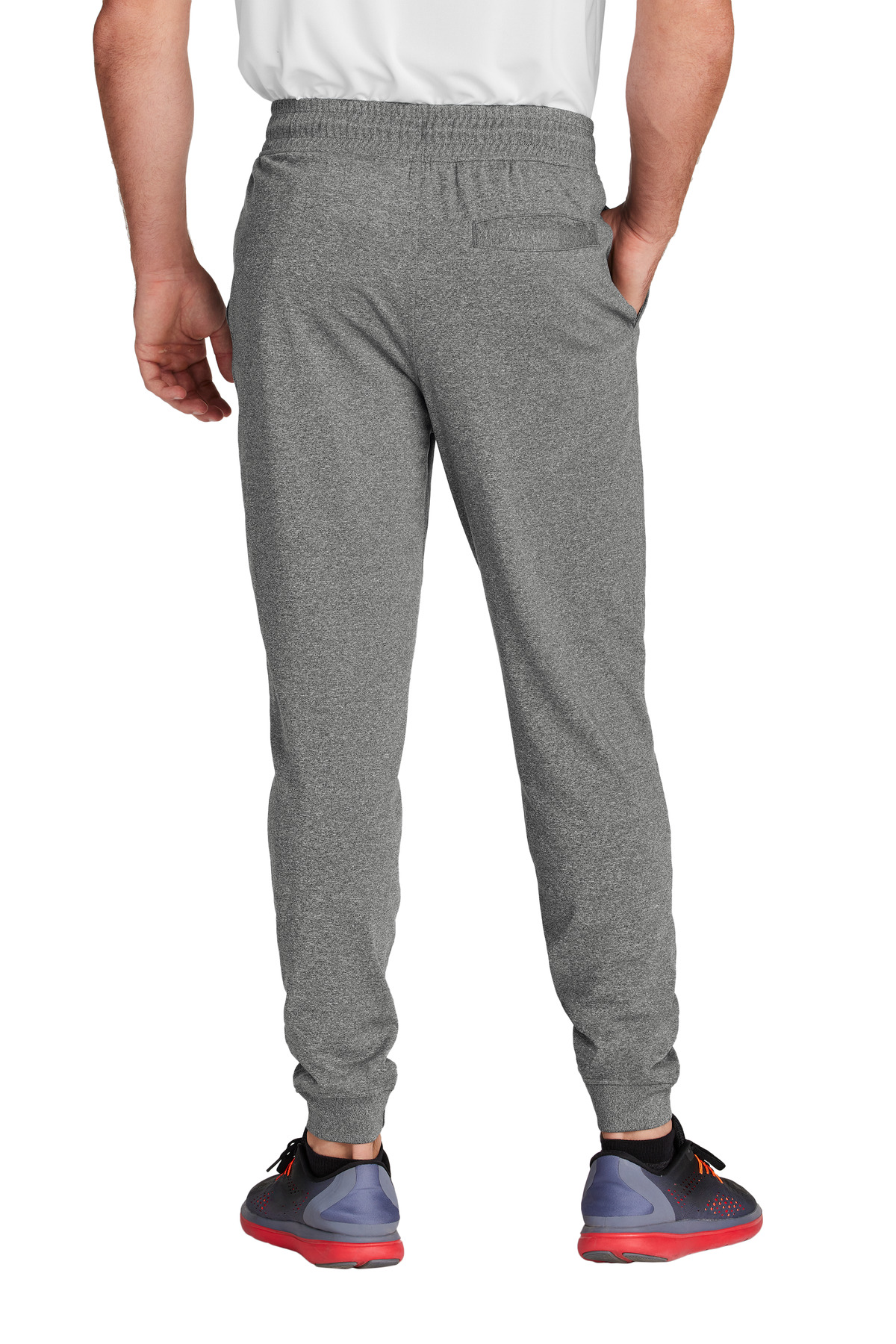 PST858 Sport-Tek Sport-Wick Stretch Jogger PST858 Sport-Tek Sport-Wick Stretch Jogger - Back Image