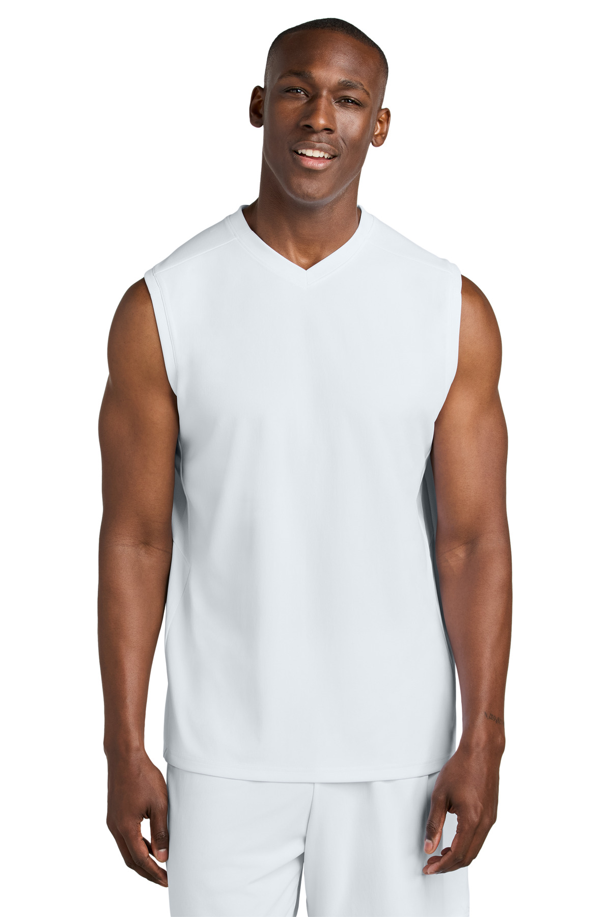 ST441 Sport-Tek Club Sleeveless V-Neck