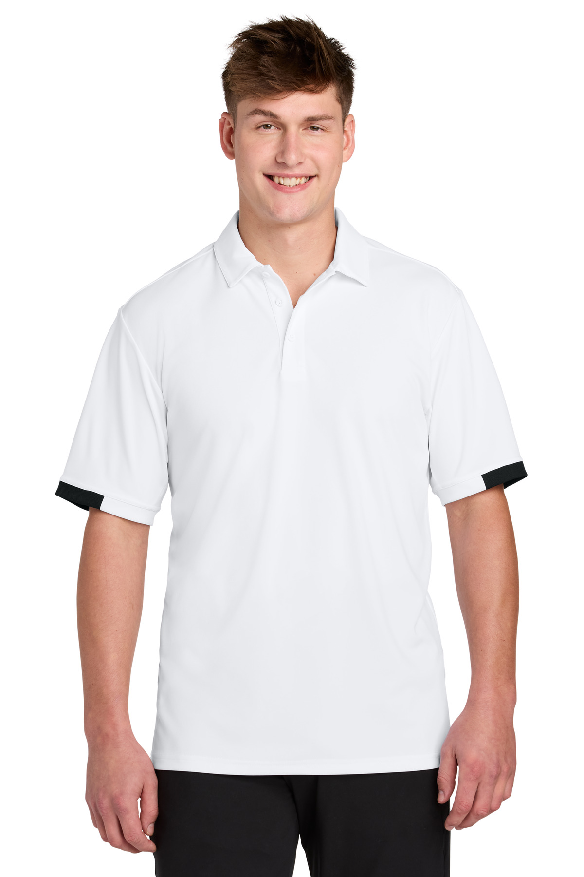 ST444 Sport-Tek Club Colorblock Polo
