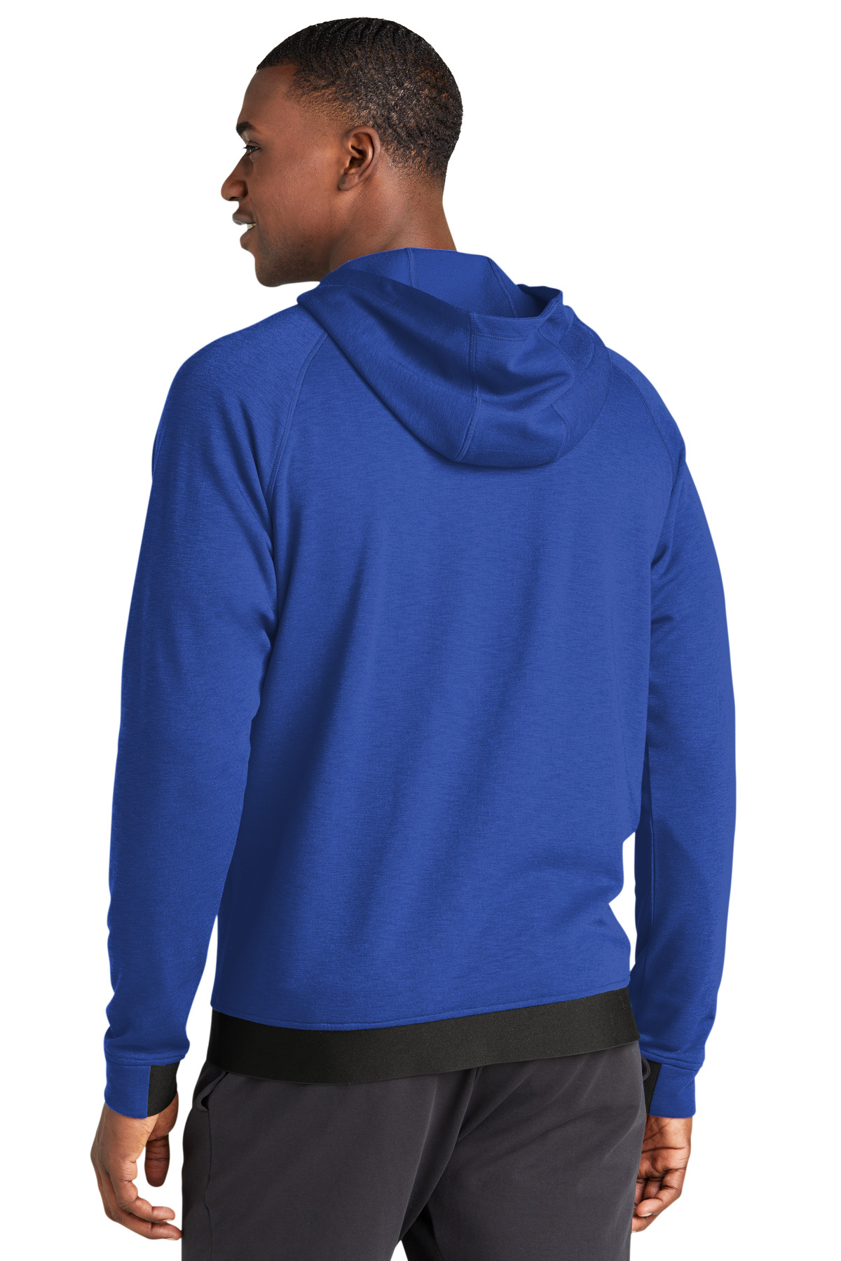 ST570 Sport-Tek PosiCharge Strive Hooded Full-Zip - Back Image