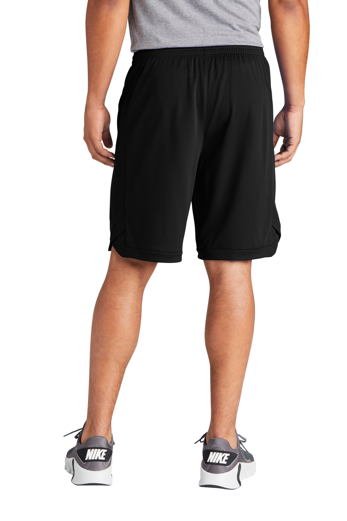 ST575 Sport-Tek PosiCharge Position Short with Pockets - Back Image