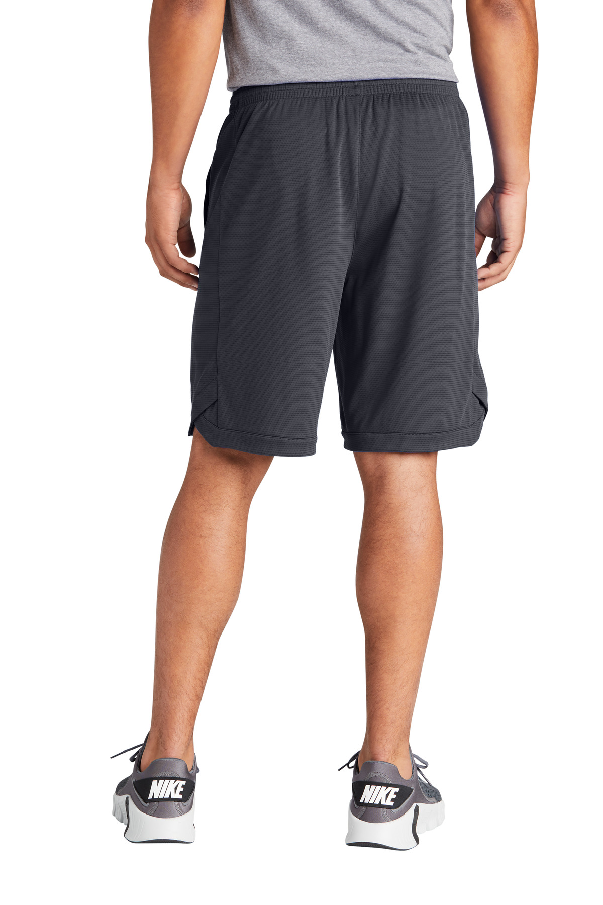 ST575 Sport-Tek PosiCharge Position Short with Pockets - Back Image
