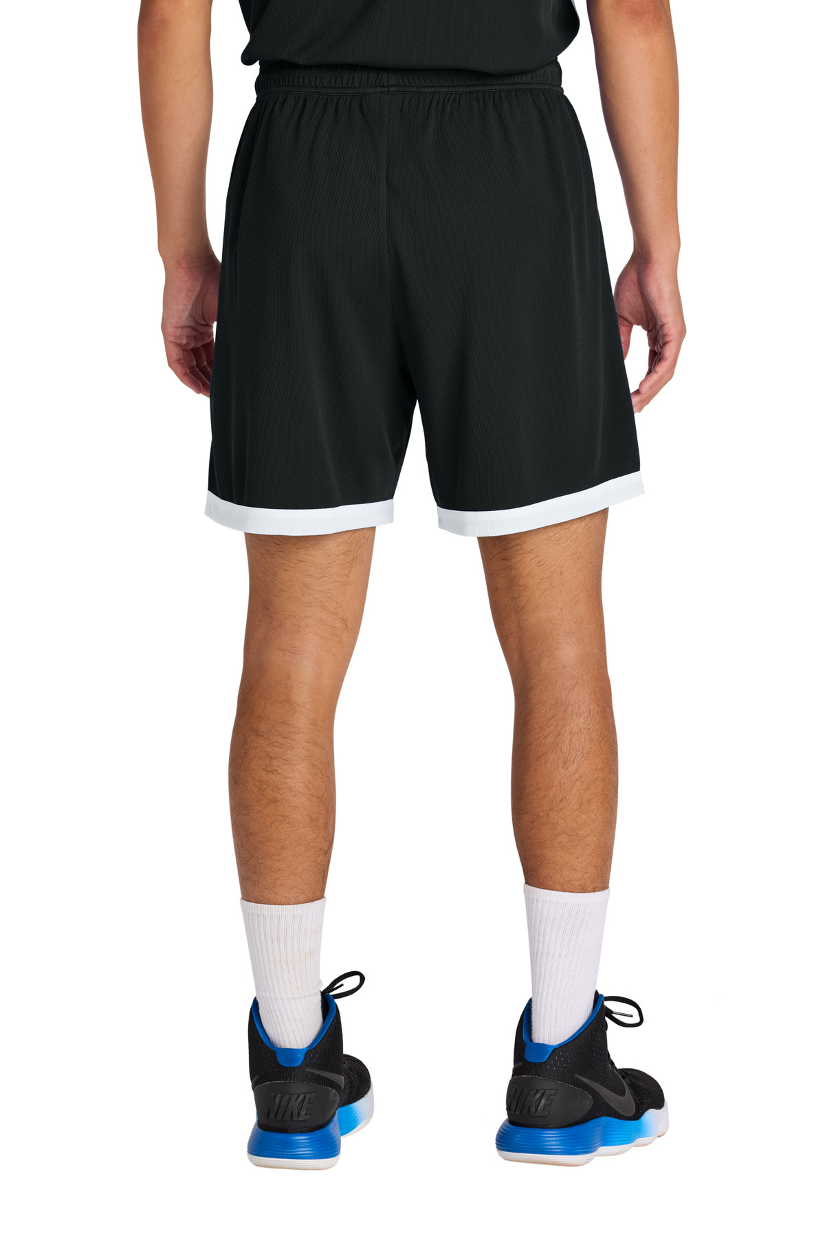 ST901 Sport-Tek Rival Basketball 7Short - Back Image