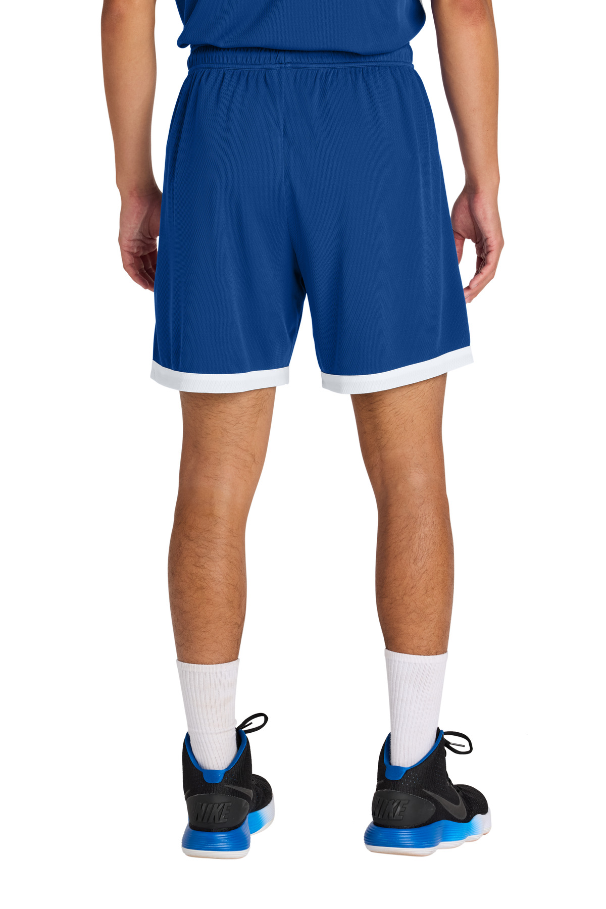 ST901 Sport-Tek Rival Basketball 7Short - Back Image