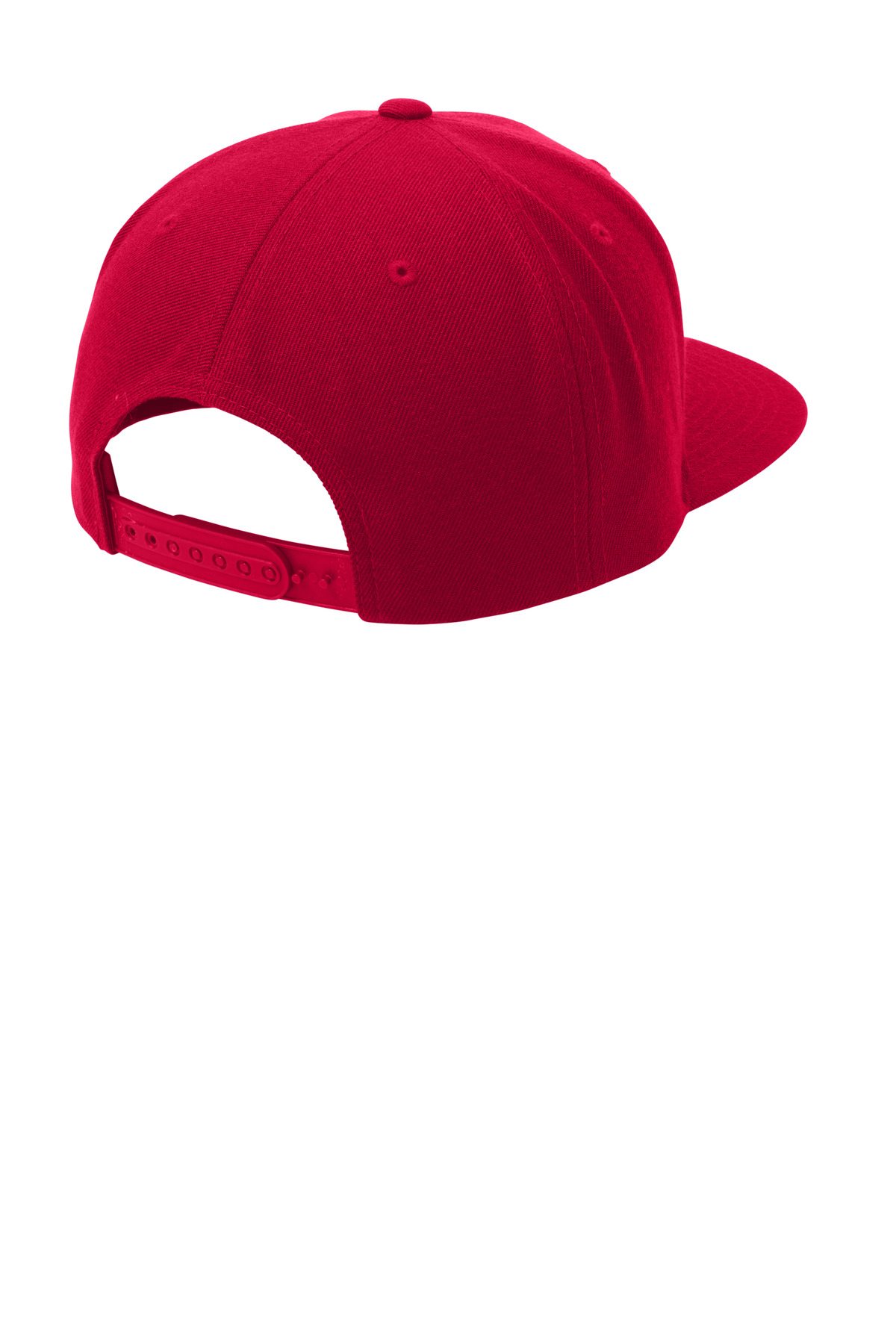 STC19 Sport-Tek Yupoong Flat Bill Snapback Cap STC19 Sport-Tek Yupoong Flat Bill Snapback Cap - Back Image