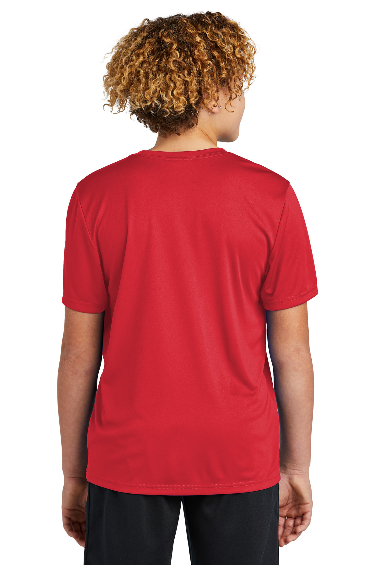 YST720 Sport-Tek Youth PosiCharge Re-Compete Tee - Back Image