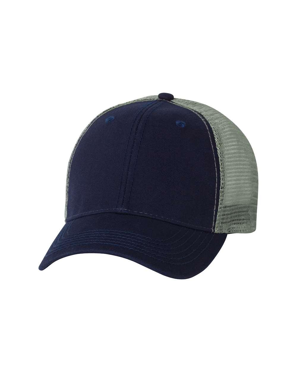 AH80 Sportsman Bio-Washed Trucker Cap Zoom Image