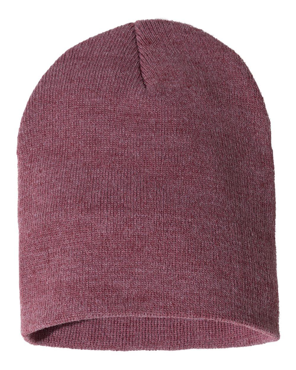 SP08 Sportsman 8" Knit Beanie - Back Image
