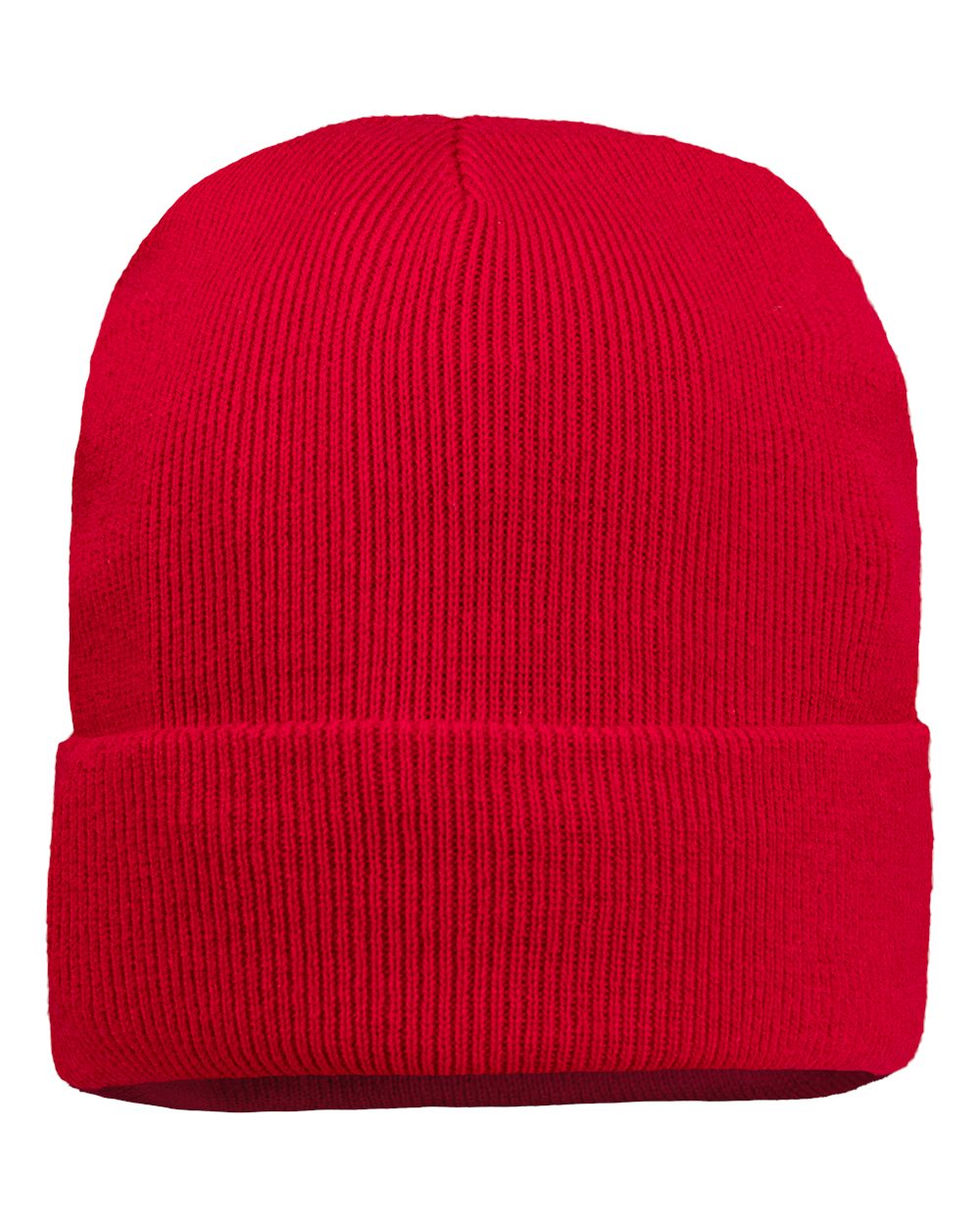 SP12JL Sportsman Jersey Lined 12" Cuffed Beanie - Back Image