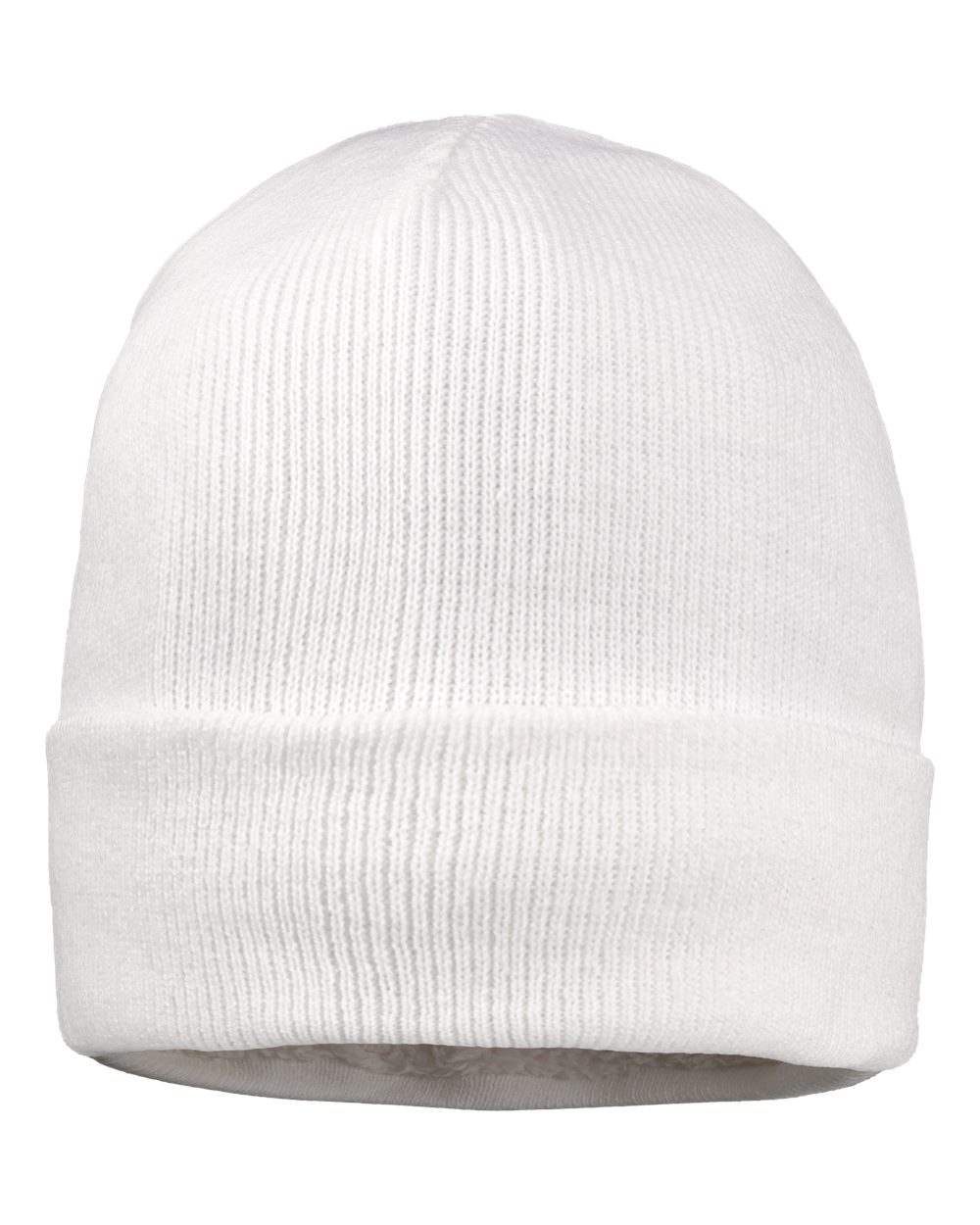 SP12SL Sportsman Sherpa Lined 12" Cuffed Beanie - Back Image