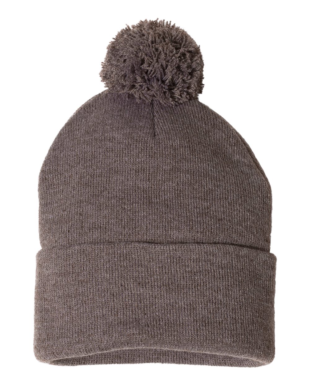 SP15 Sportsman Pom-Pom 12" Knit Beanie - Back Image