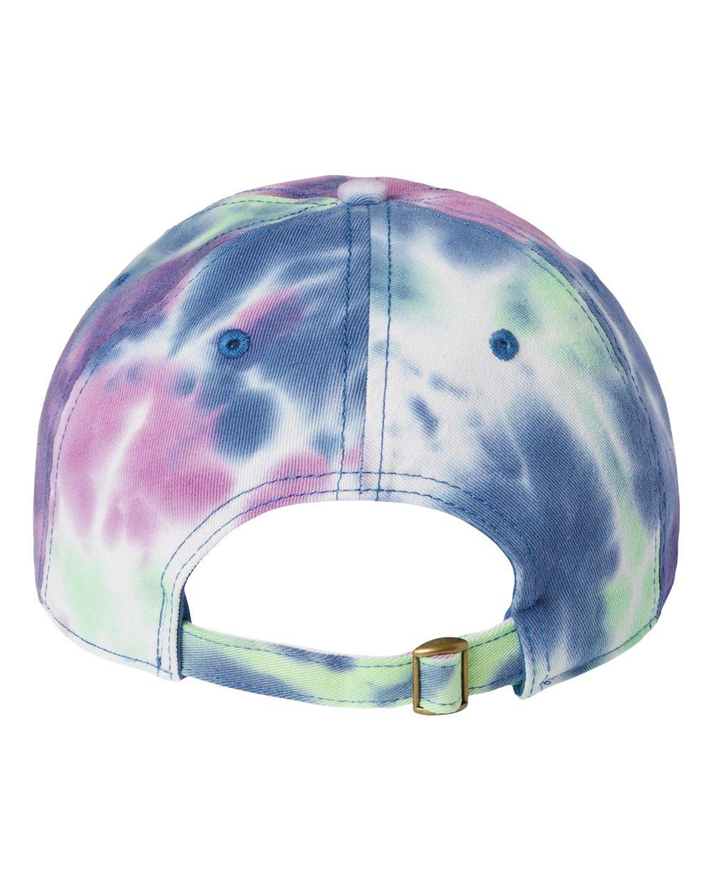 SP400 Sportsman Tie-Dyed Dad Cap - Back Image
