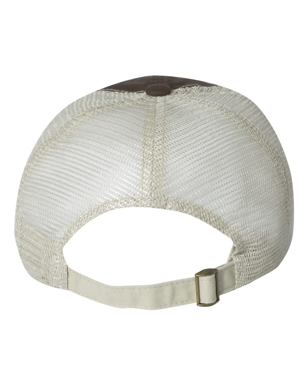 3100 Sportsman Contrast-Stitch Mesh-Back Cap - Back Image