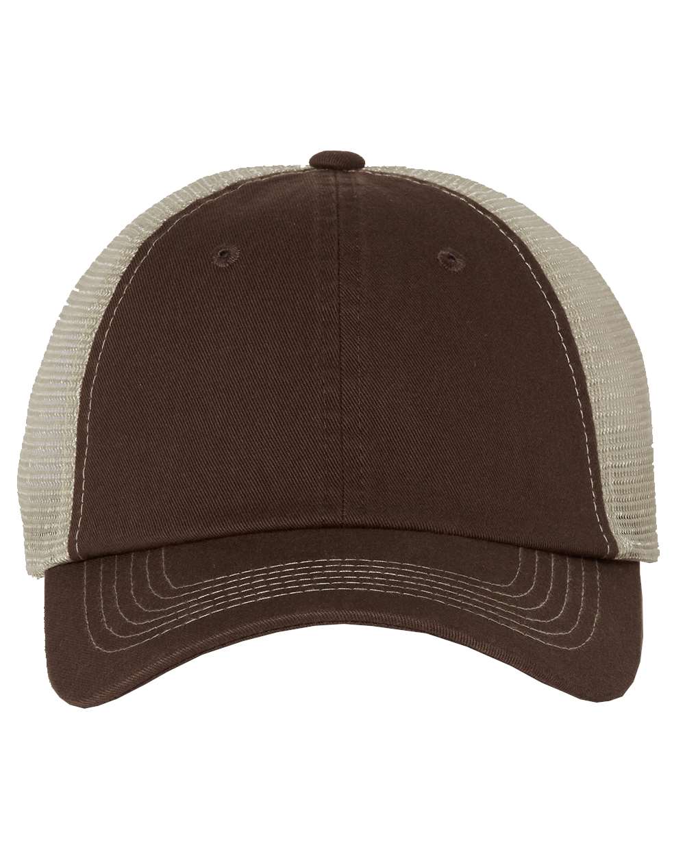 3100 Sportsman Contrast-Stitch Mesh-Back Cap