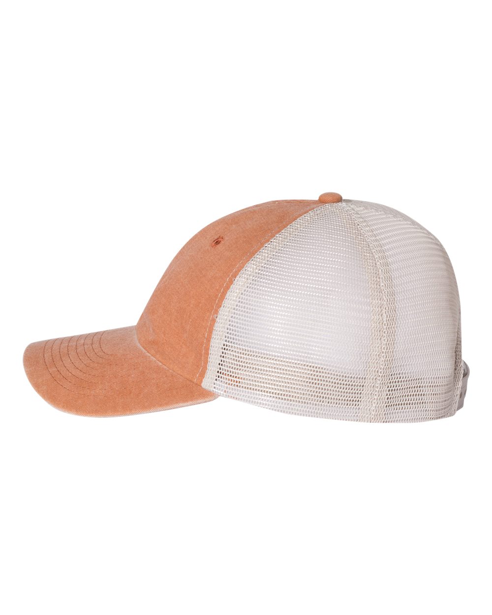SP510 Sportsman Pigment-Dyed Trucker Cap - Siide Image
