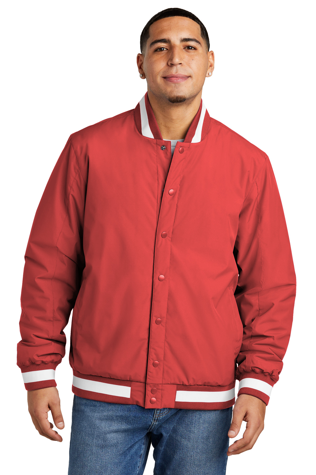 JST58 Sport-Tek Insulated Varsity Jacket