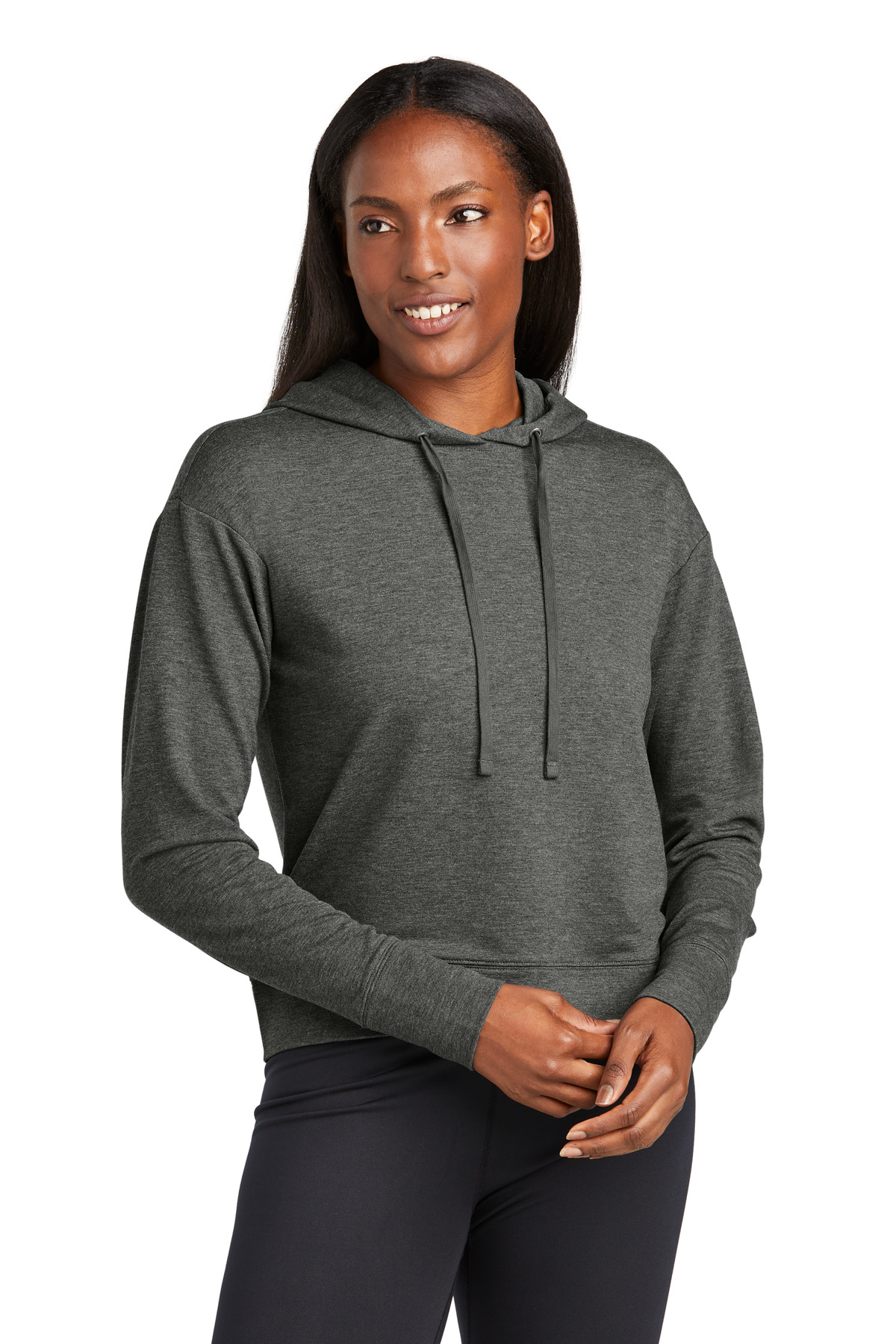 LST562 Sport-Tek Ladies Sport-Wick Flex Fleece Pullover Hoodie Zoom Image
