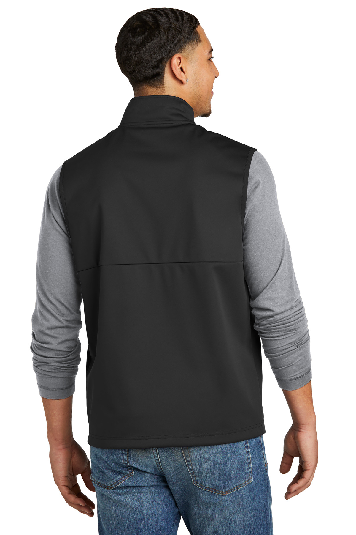 ST981 Sport-Tek Soft Shell Vest - Back Image