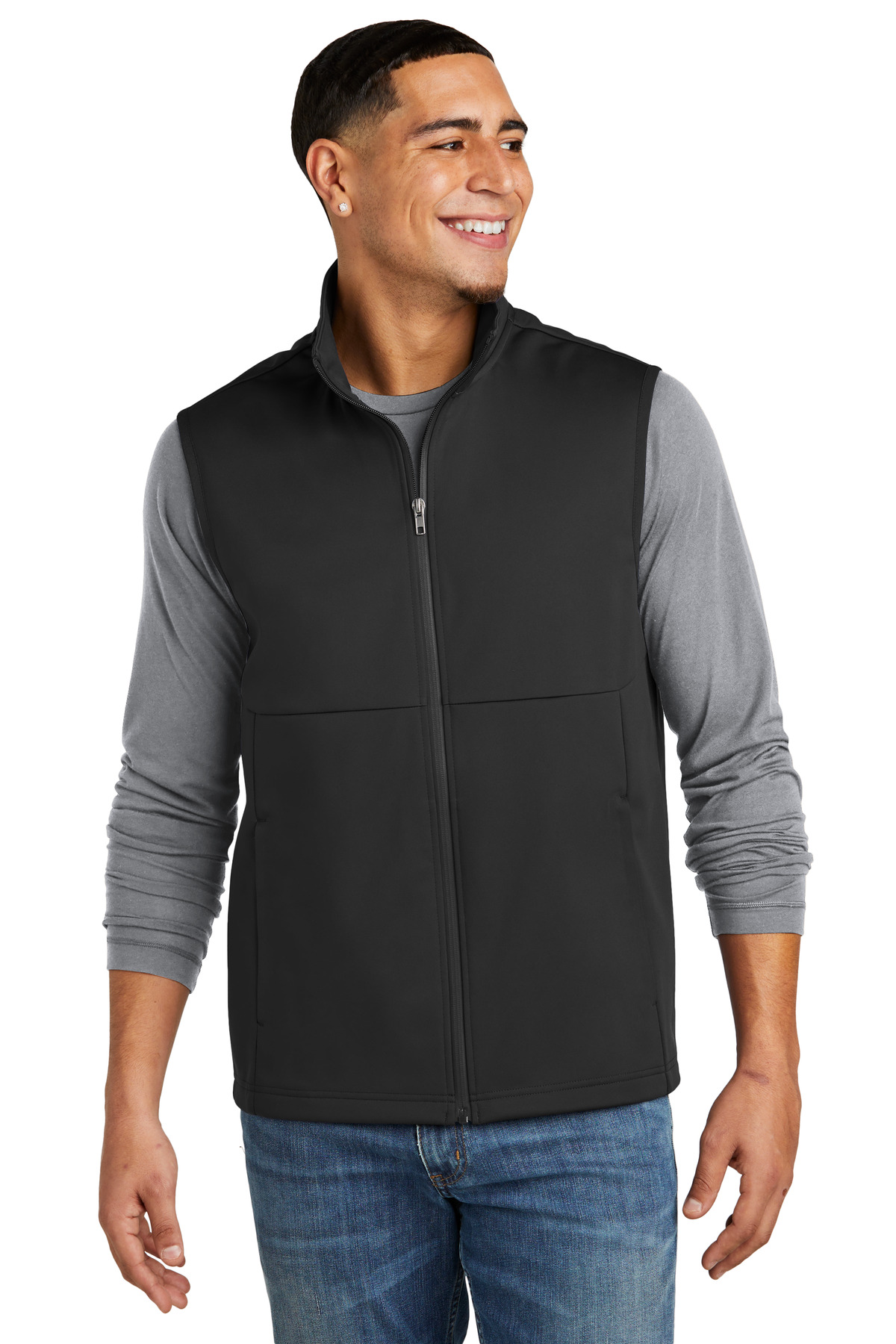 ST981 Sport-Tek Soft Shell Vest ST981 Sport-Tek Soft Shell Vest