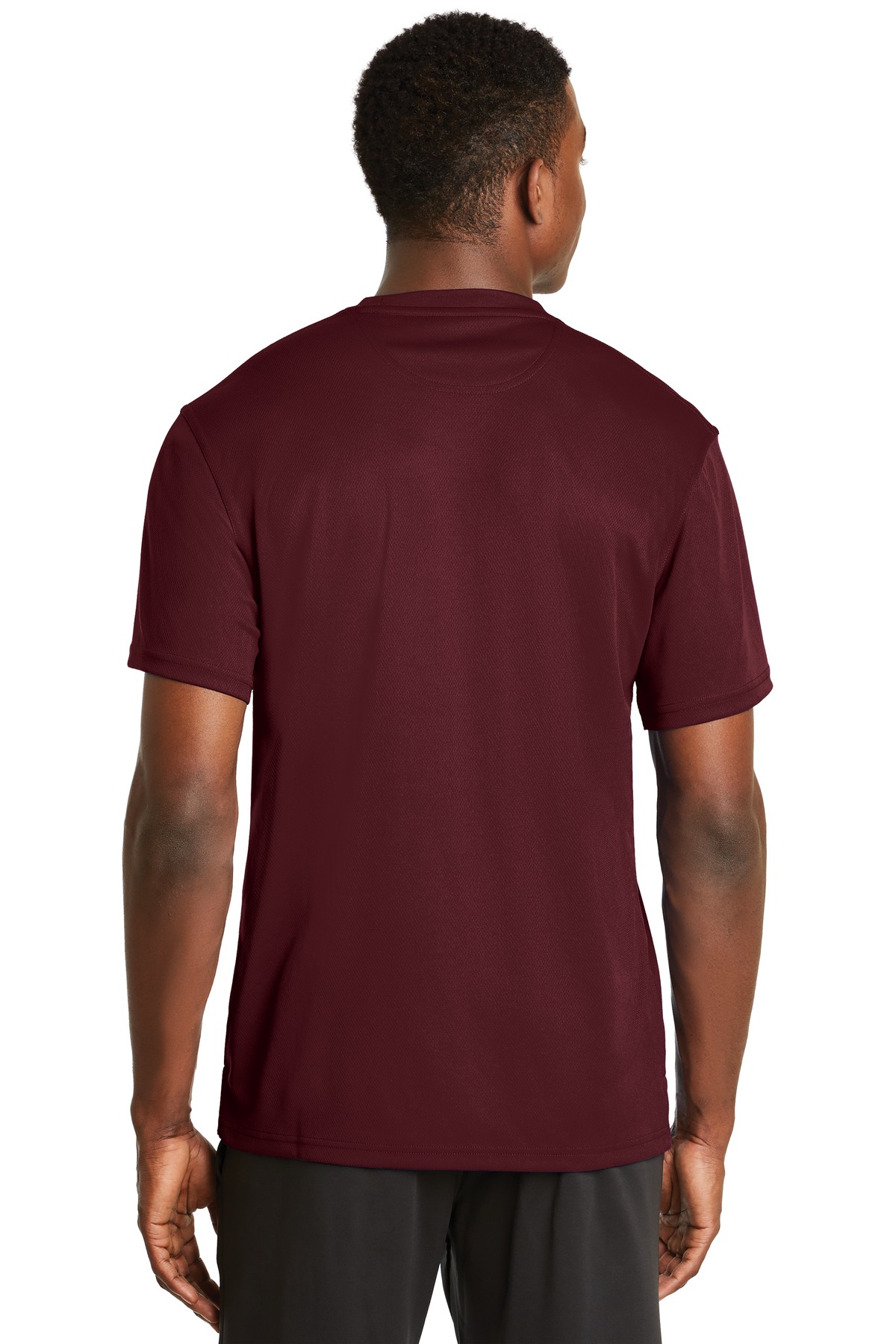 K468 Sport-Tek Dri-Mesh Short Sleeve T-Shirt. K468 Sport-Tek Dri-Mesh Short Sleeve T-Shirt. - Back Image