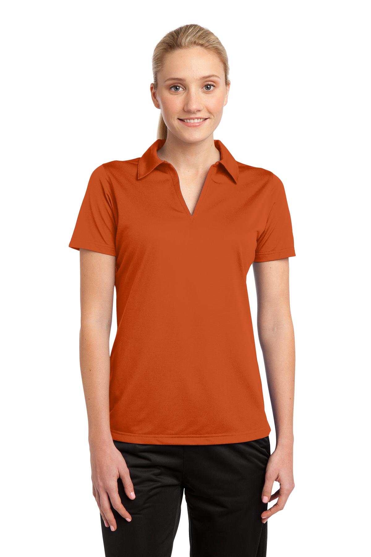 LST690 Sport-Tek Ladies PosiCharge Active Textured Polo