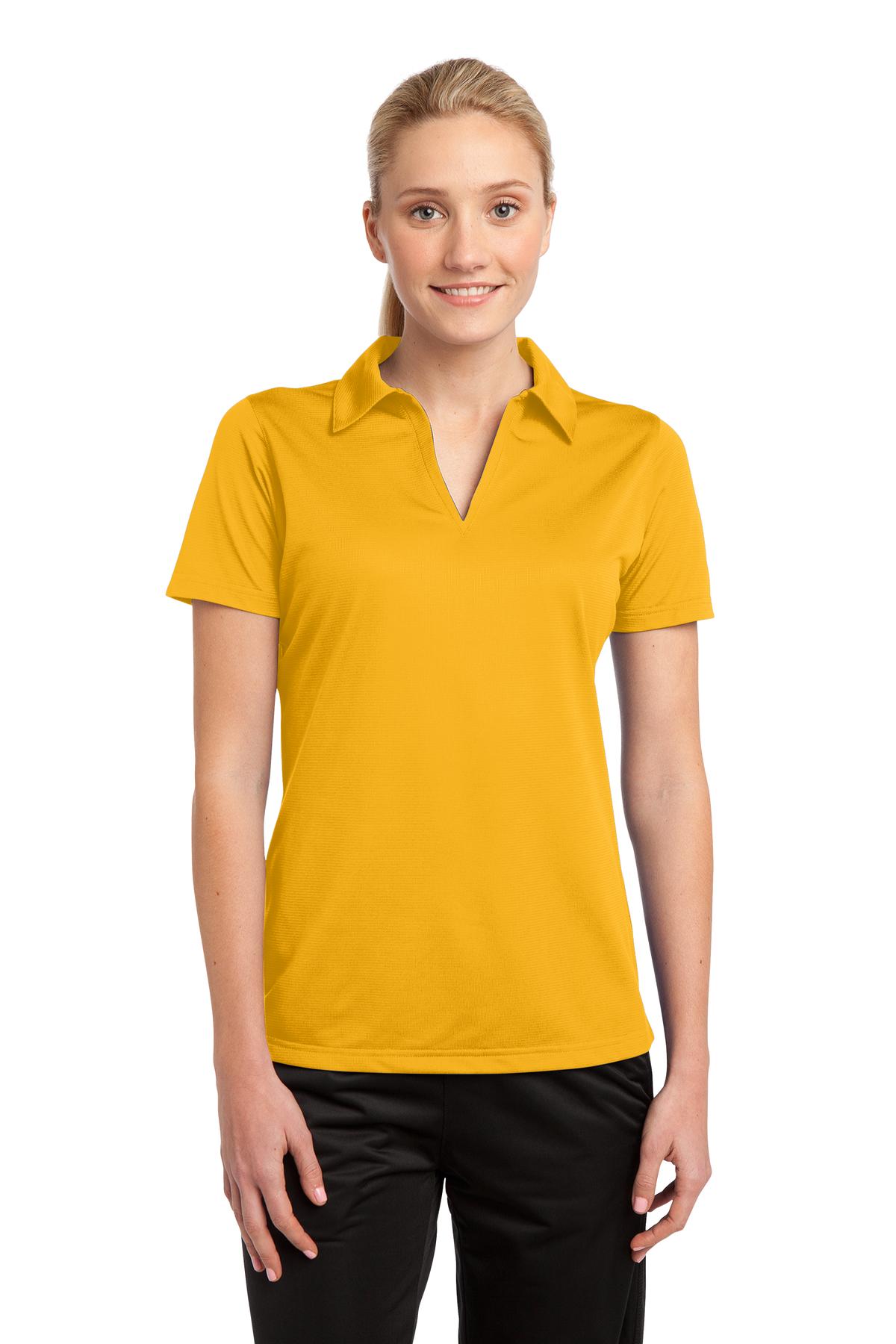 LST690 Sport-Tek Ladies PosiCharge Active Textured Polo. Zoom Image