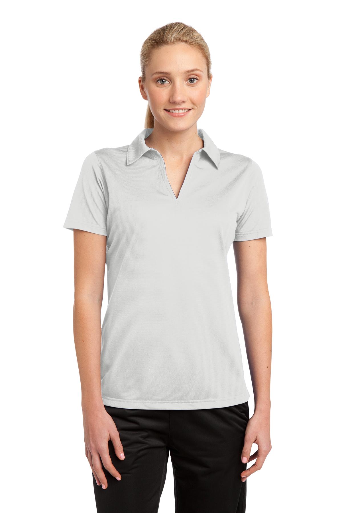 LST690 Sport-Tek Ladies PosiCharge Active Textured Polo
