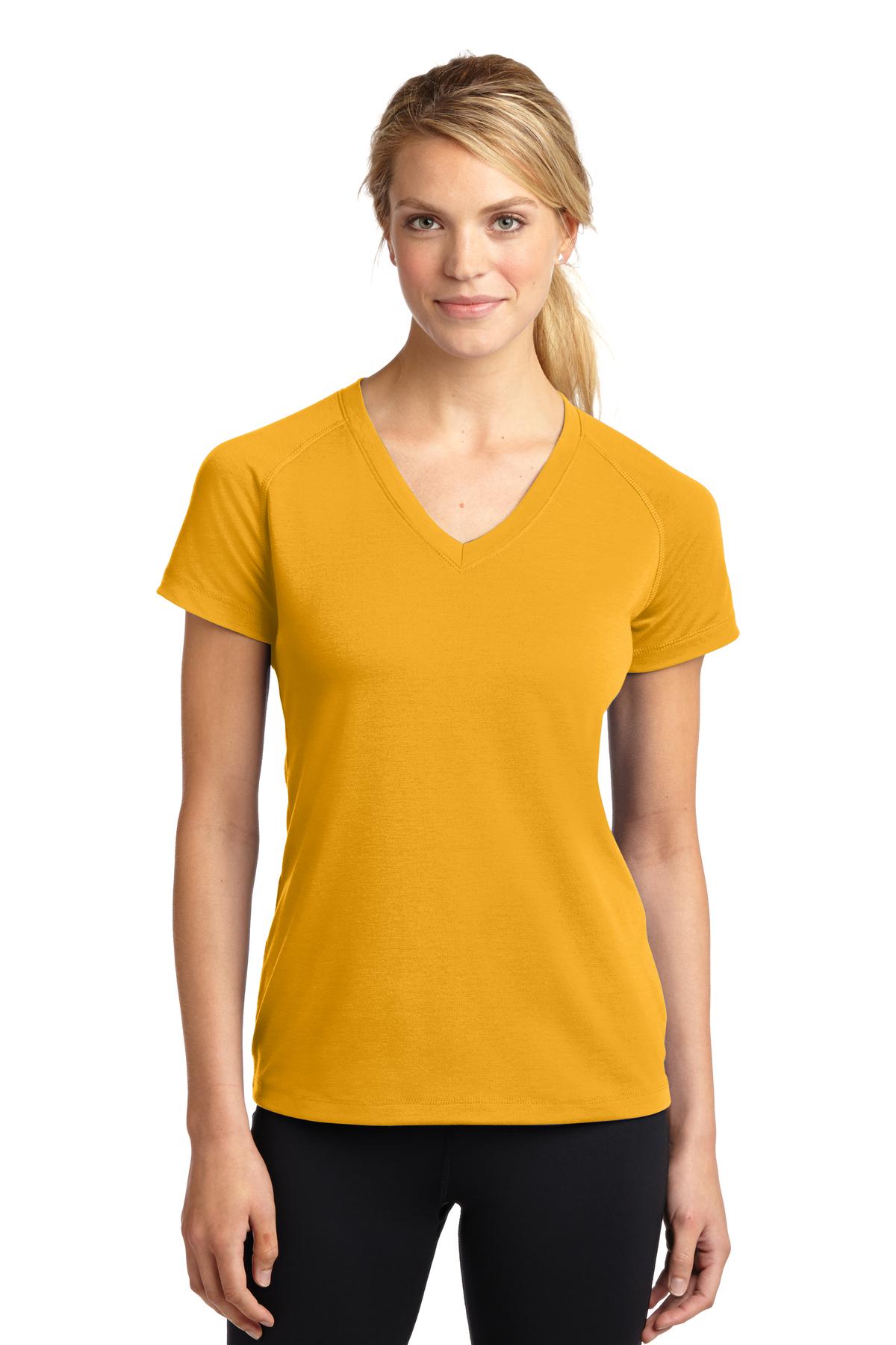 LST700 Sport-Tek Ladies Ultimate Performance V-Neck.