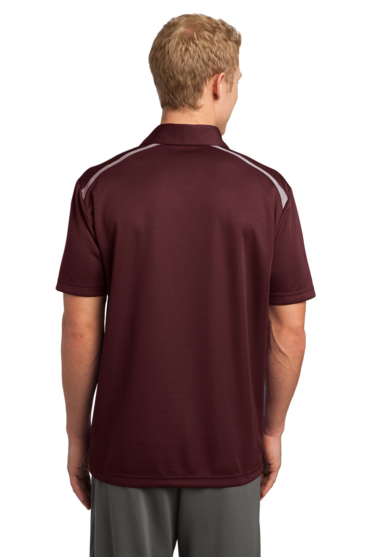 ST670 Sport-Tek  Vector Sport-Wick Polo. - Back Image