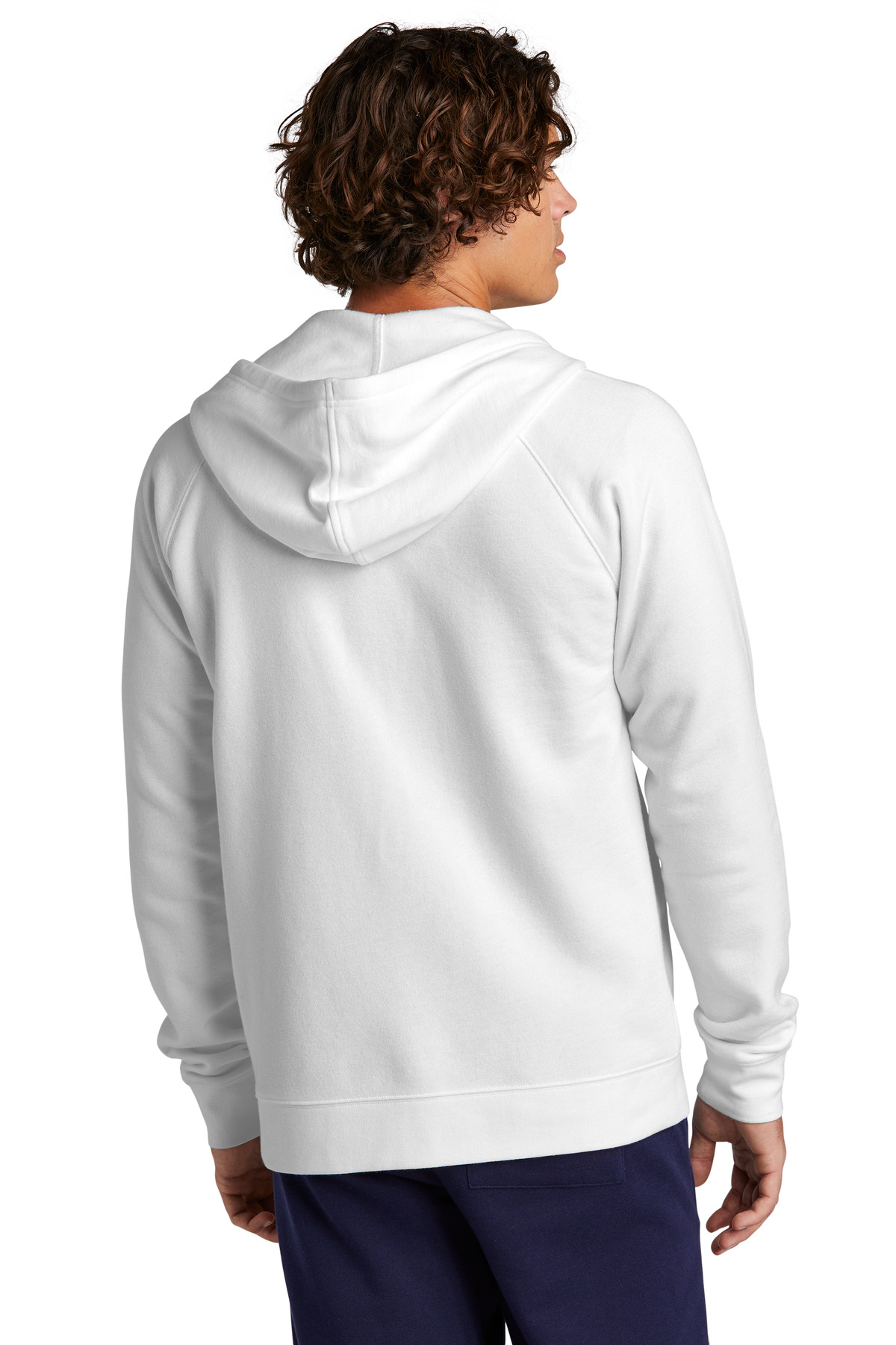 STF201 Sport-Tek  Drive Fleece Hooded Full-Zip - Back Image