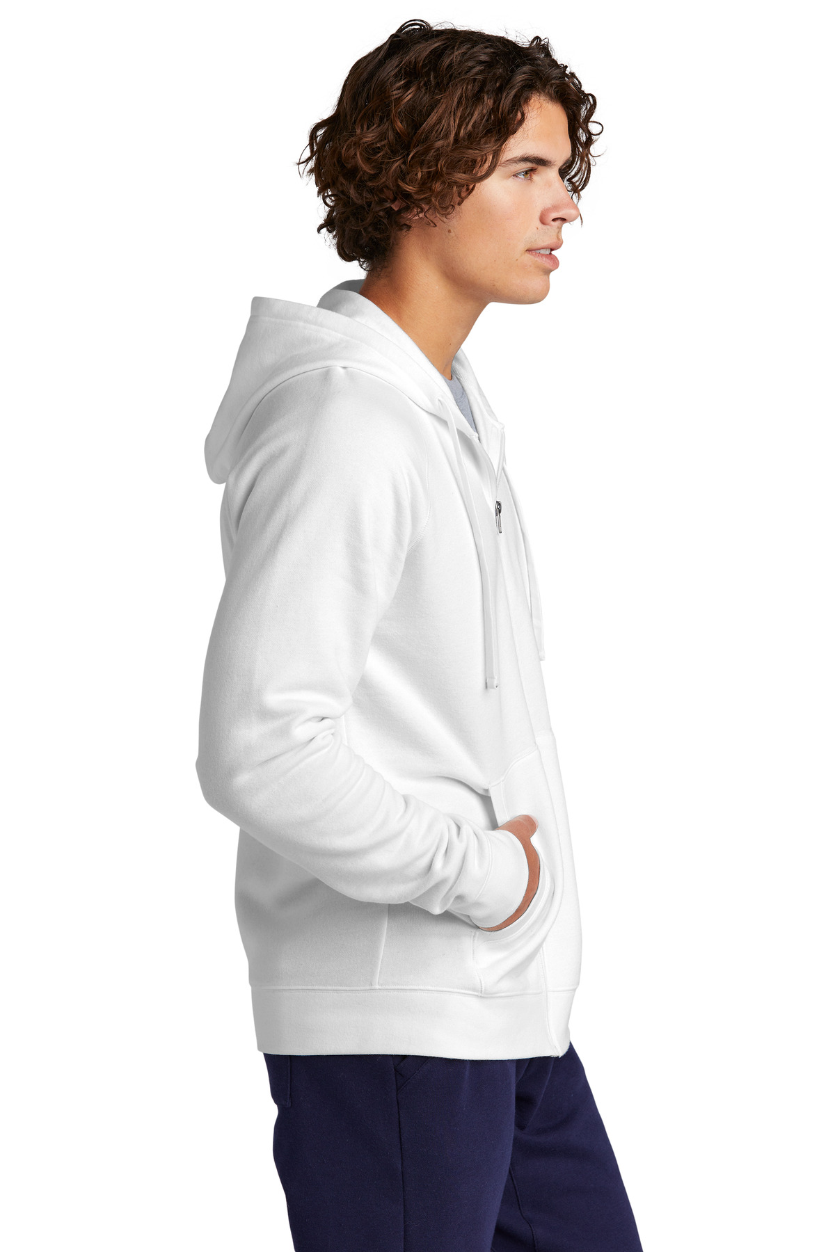 STF201 Sport-Tek  Drive Fleece Hooded Full-Zip - Siide Image