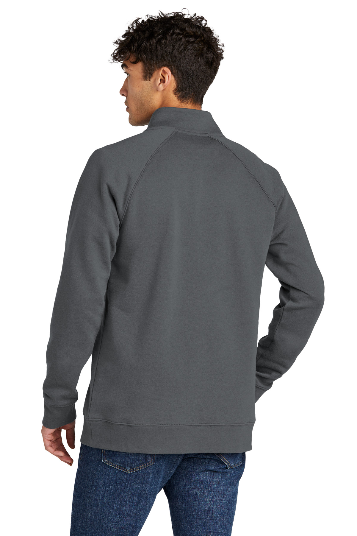 STF202 Sport-Tek  Drive Fleece 1/4-Zip Pullover - Back Image