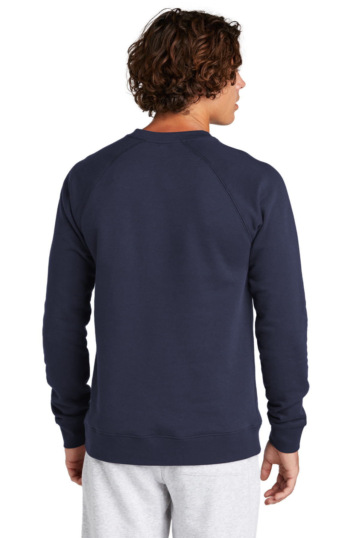 STF203 Sport-Tek  Drive Fleece Crewneck - Back Image