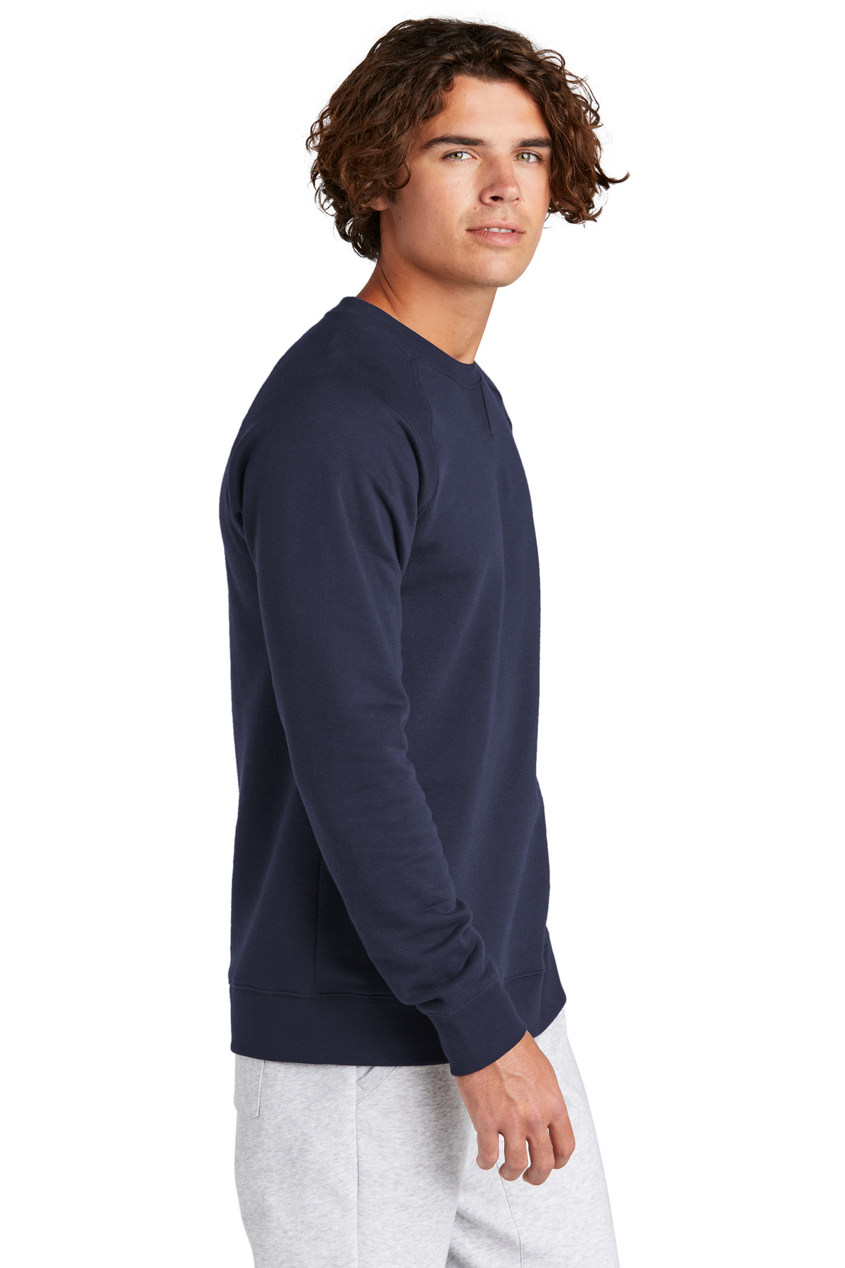 STF203 Sport-Tek  Drive Fleece Crewneck - Siide Image