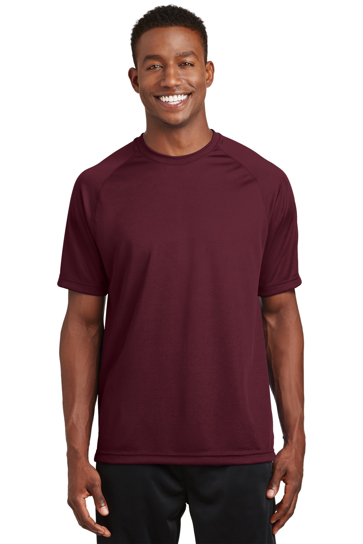 T473 Sport-Tek Dry Zone Short Sleeve Raglan T-Shirt.