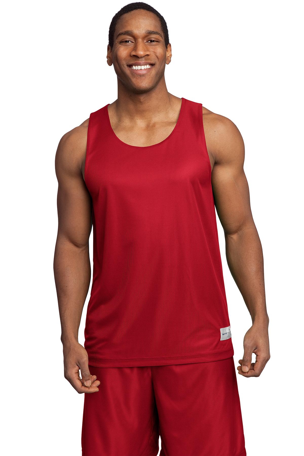 T550 Sport-Tek  PosiCharge Mesh Reversible Tank.