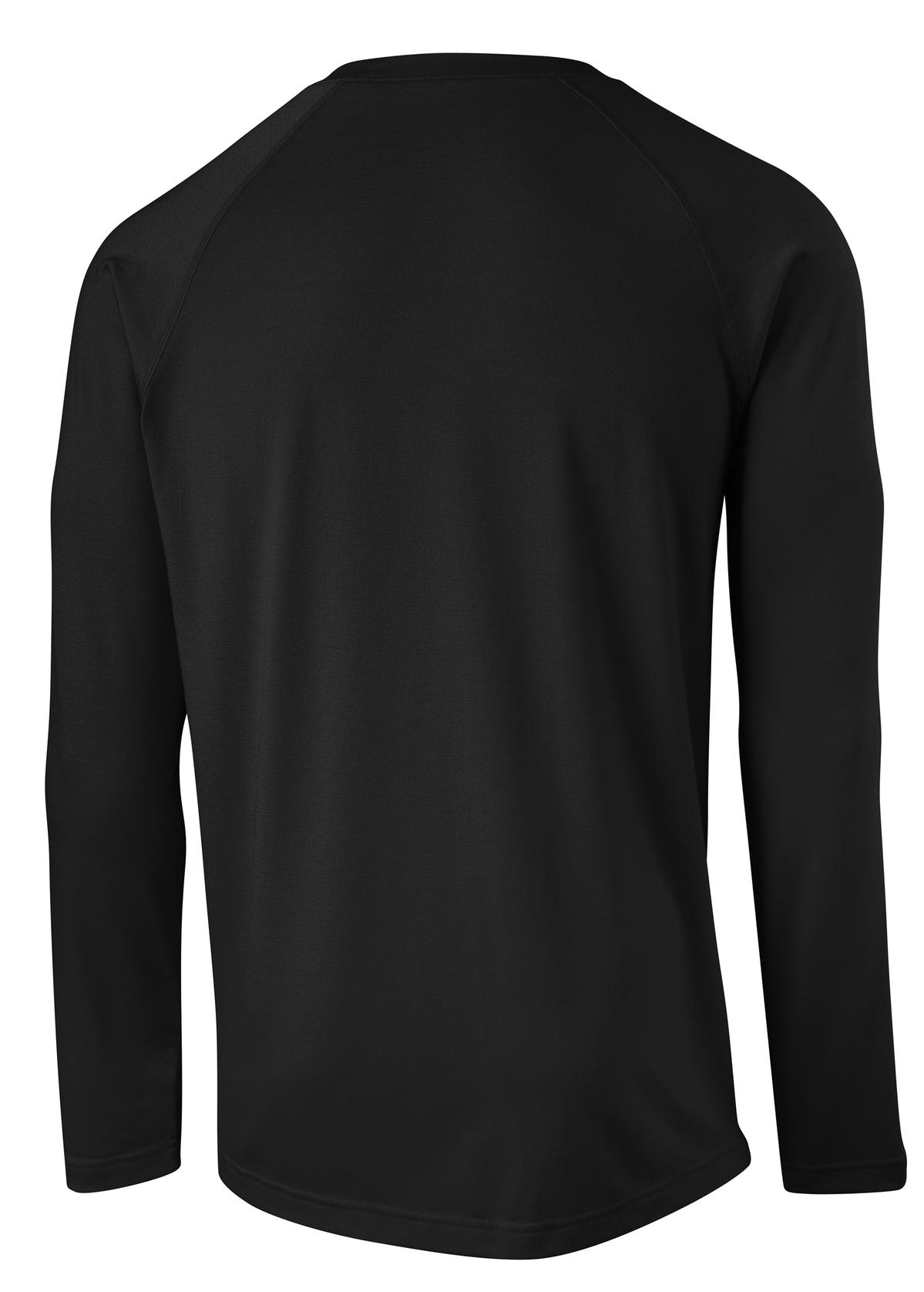 YST700LS Sport-Tek  Youth Long Sleeve Ultimate Performance Crew - Back Image