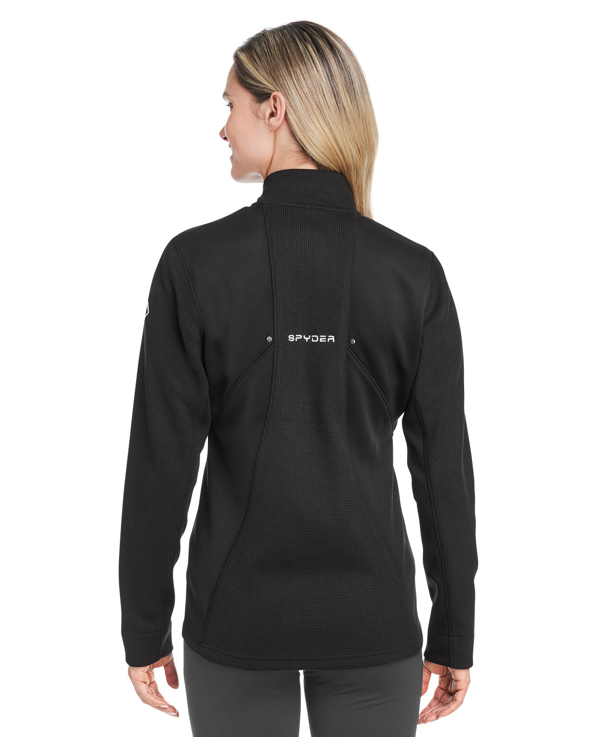 S18092 Spyder Ladies Constant Canyon Quarter-Zip S18092 Spyder Ladies Constant Canyon Quarter-Zip - Back Image