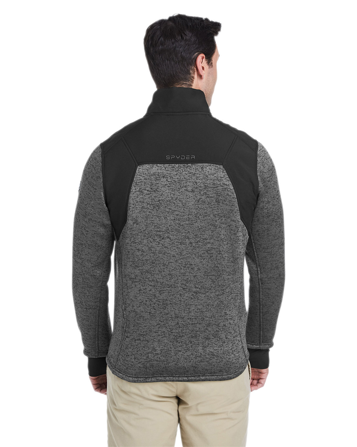 S17740 Spyder Mens Passage Sweater Jacket - Back Image