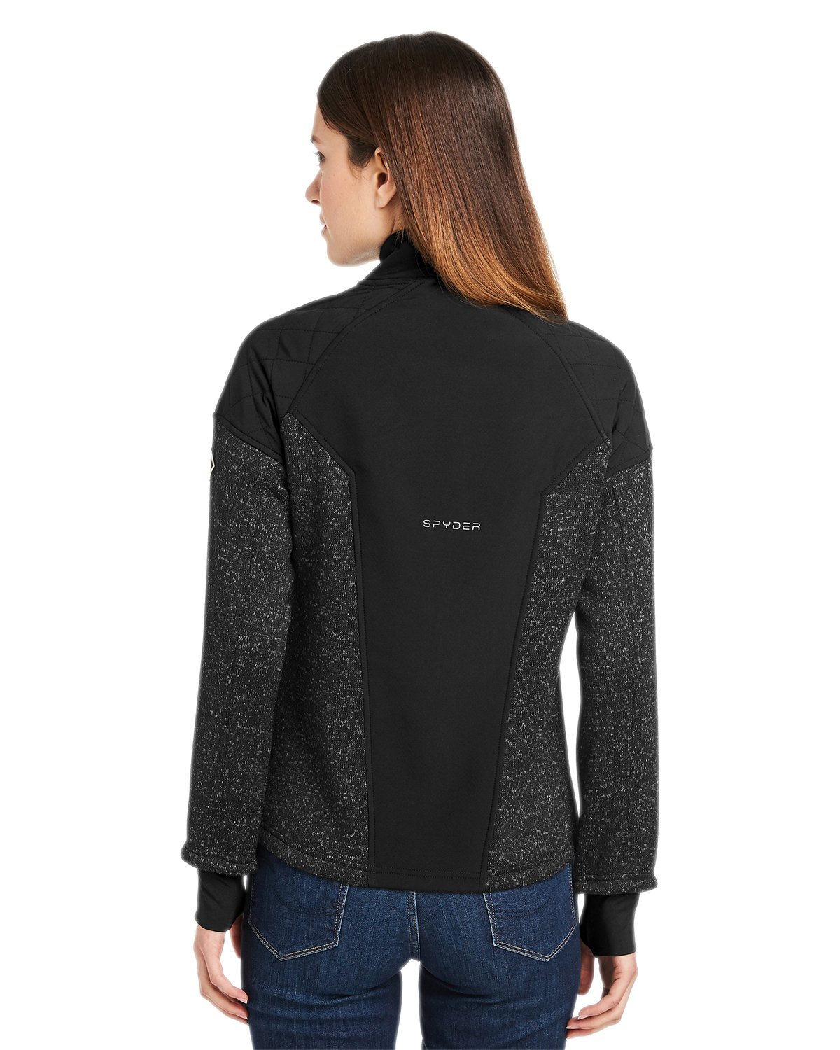 S17741 Spyder Ladies Passage Sweater Jacket S17741 Spyder Ladies Passage Sweater Jacket - Back Image
