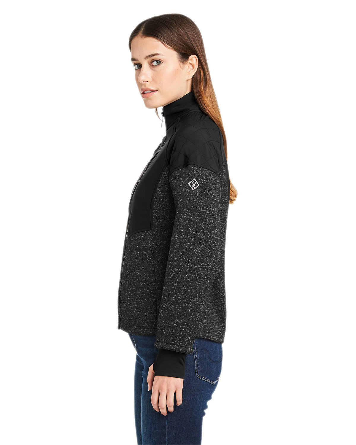 S17741 Spyder Ladies Passage Sweater Jacket S17741 Spyder Ladies Passage Sweater Jacket - Siide Image