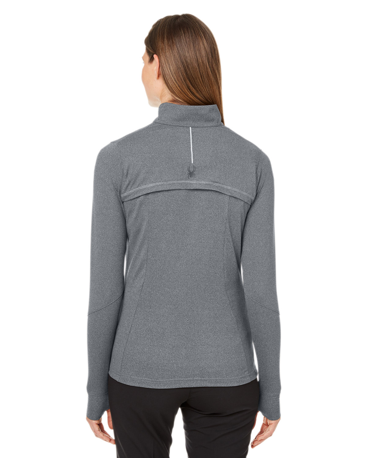 S17917 Spyder Ladies Spyre Quarter-Zip - Back Image